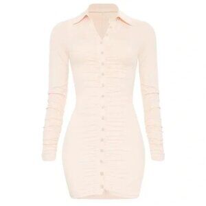 Leau — Berlin Button Mini Dress (NWOT)